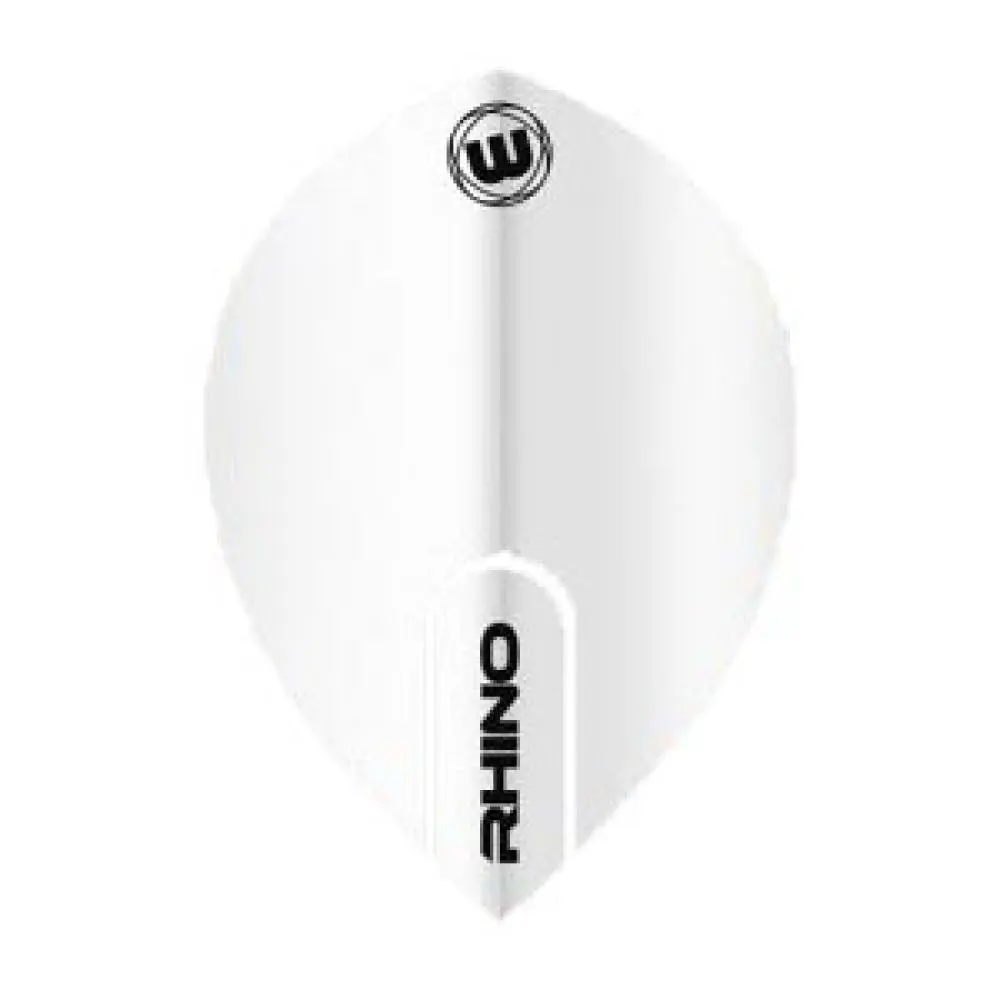 Pluma Winmau Darts Rhino Oval Blanco6906.101