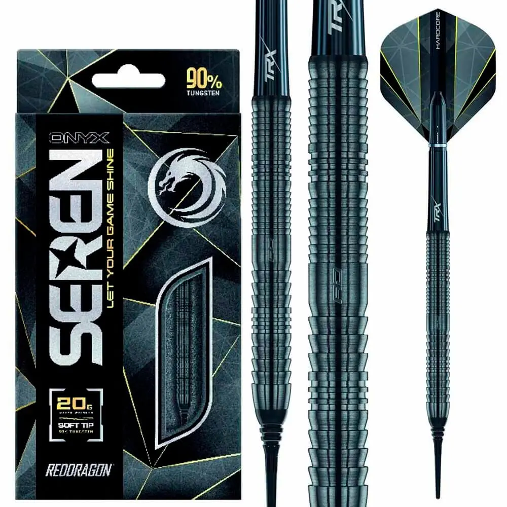 Dardos Red Dragon Seren Onyx 1 90% Tungsteno 20g Profesionales vista 4