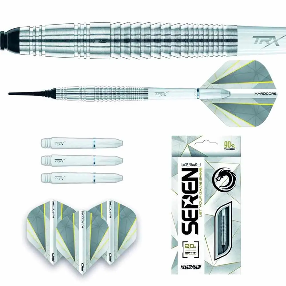 Dardos Red Dragon Seren Pure 4 90% Tungsteno 20g Profesionales vista 4