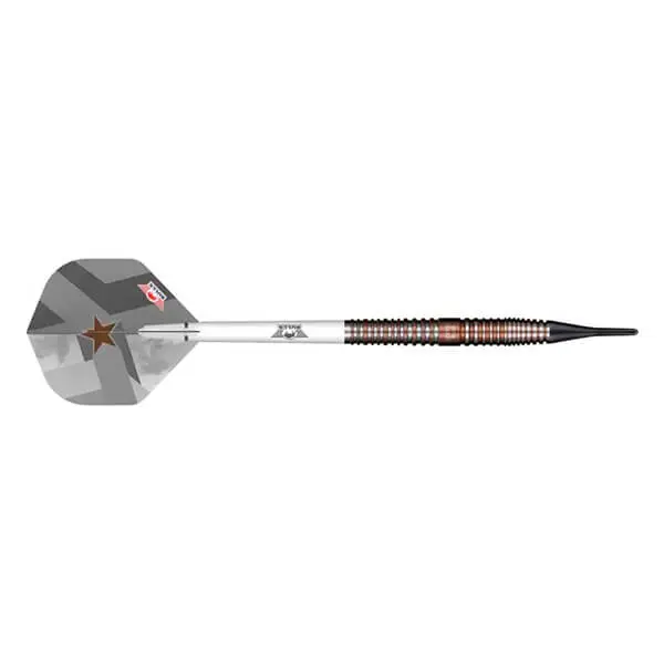 Dardos Bulls Darts Max Hopp E5 P.Plastico 90% Tungsteno 20g Profesionales