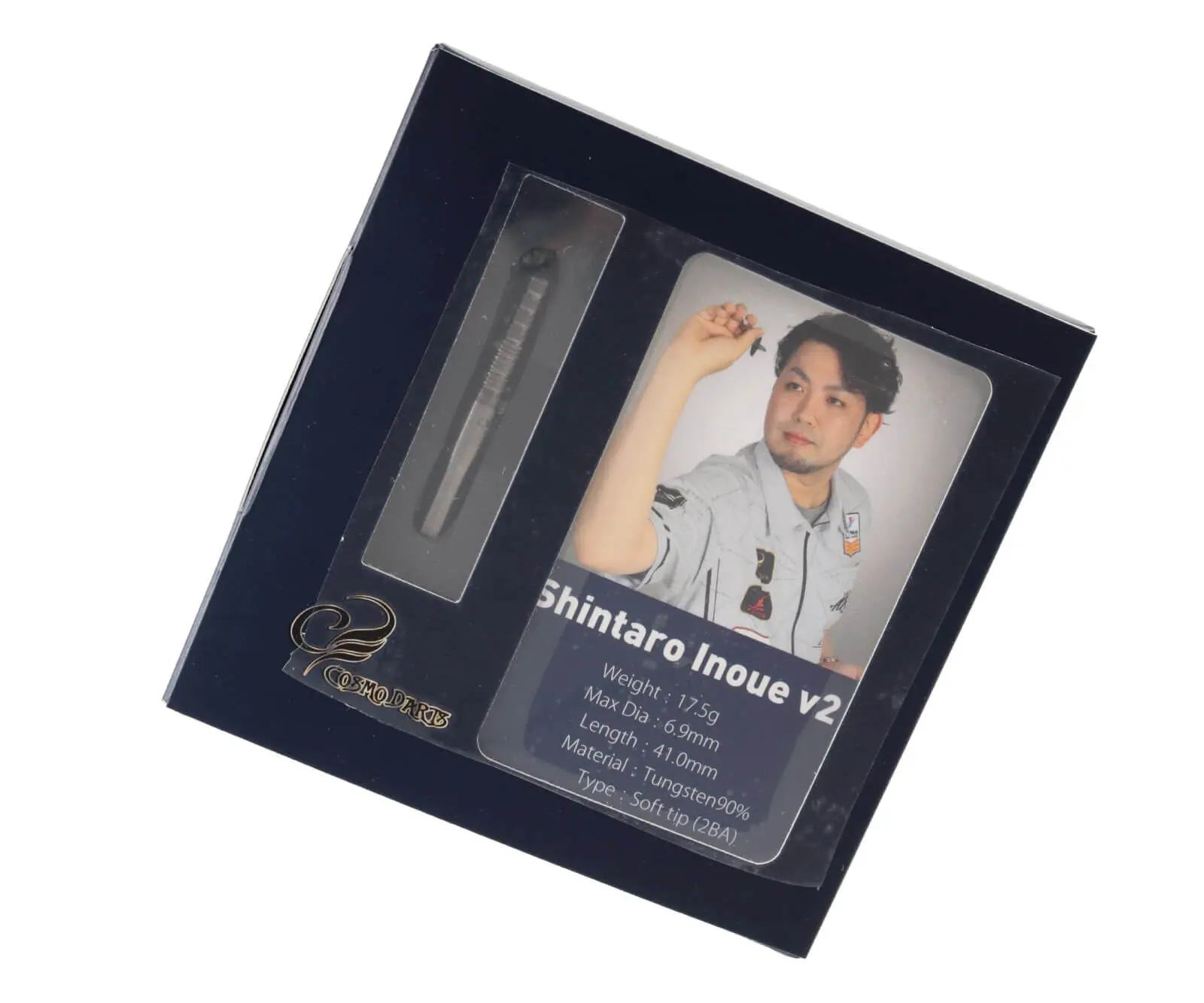 Dardos Cosmo Darts Shintaro Inoue V2 90% Tungsteno 17.5g Profesionales vista 5