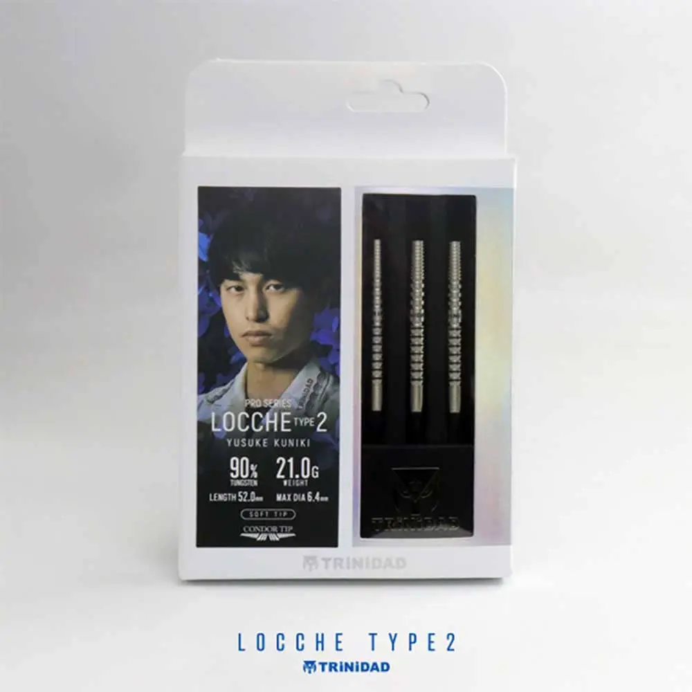 Dardos Trinidad Darts Locche 2 Yusuke Kuniki 90% Tungsteno 21g Profesionales vista 4