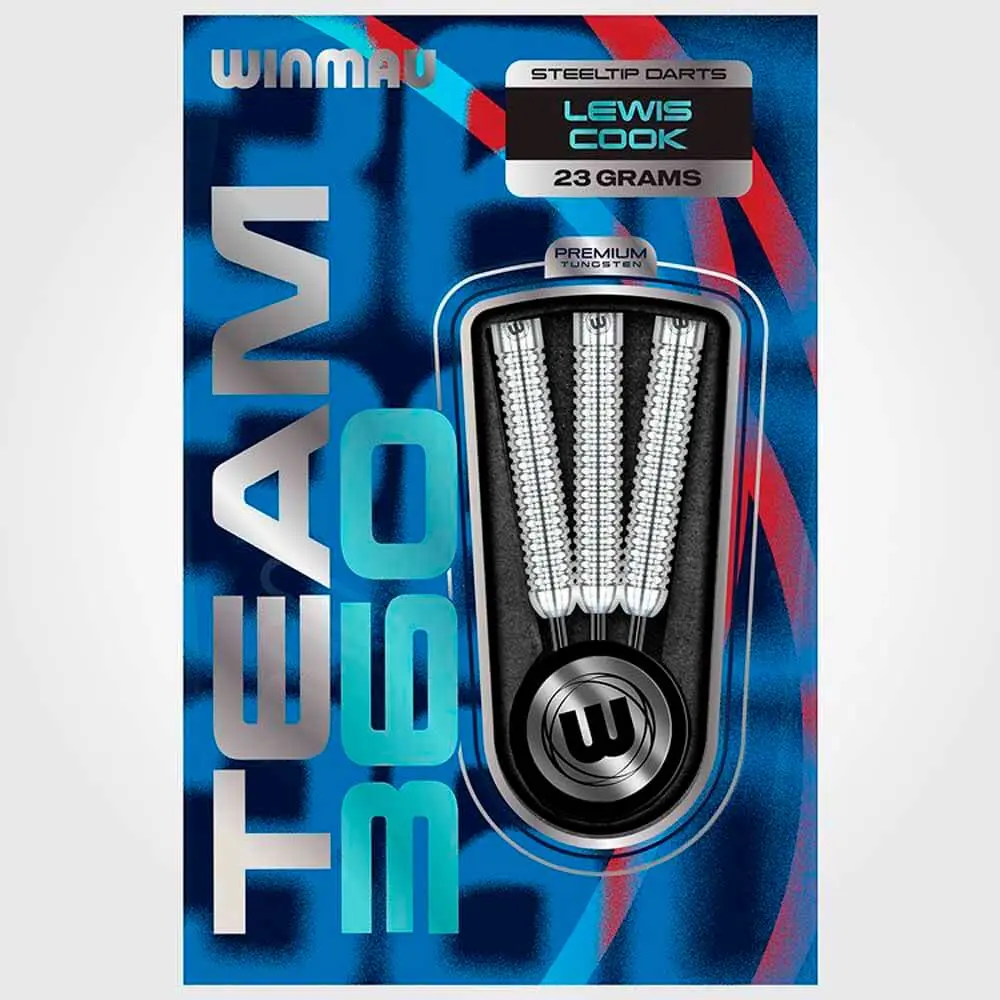 Dardos Winmau Team 360 Lewis Cook P.Metal 90% 23gr1547.23 vista 6