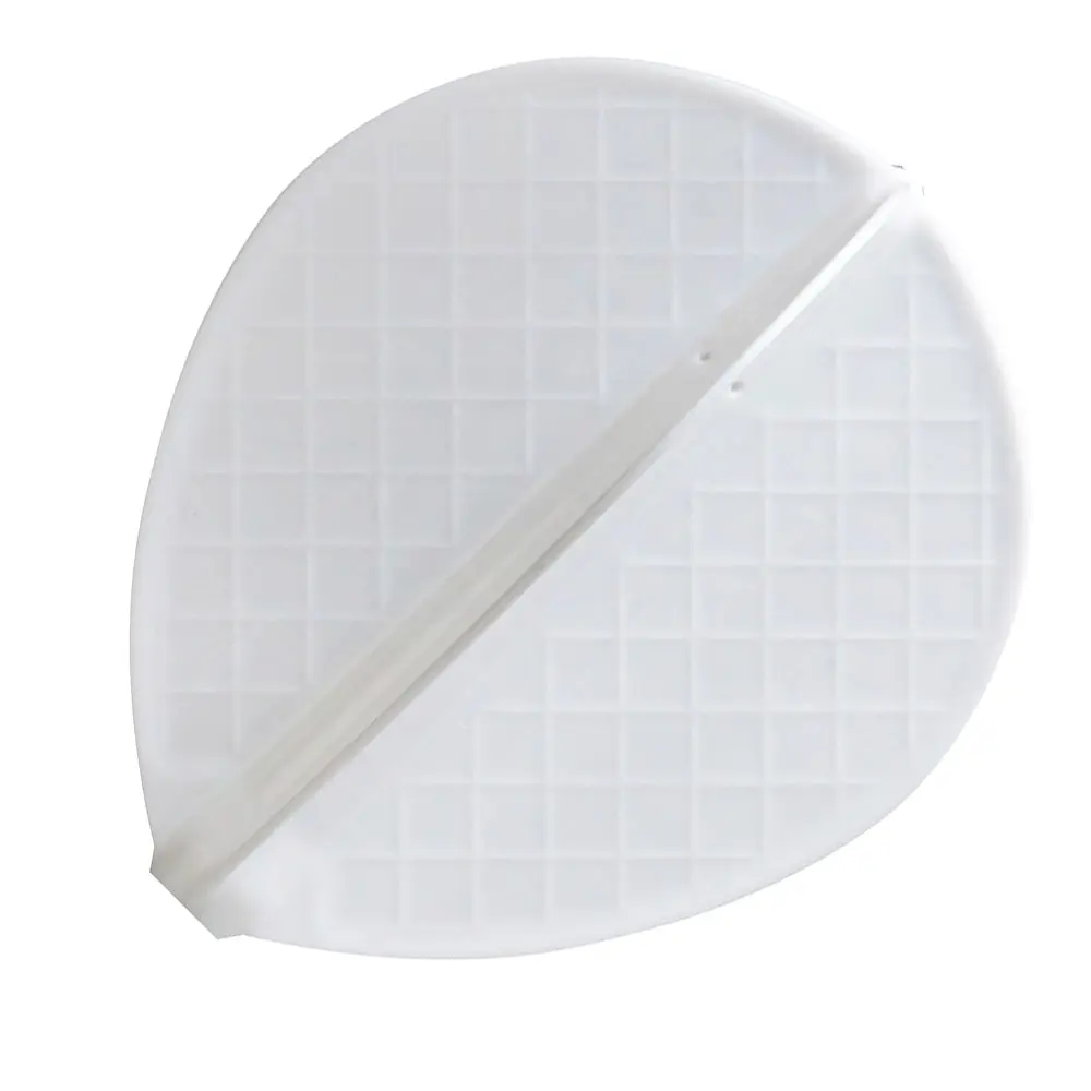 Plumas Cosmo Darts Flights Flight Pro D-5 White vista 2