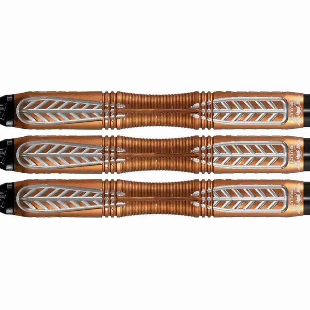Dardos Bulls Darts Bronzo True P.Plastico 90% Tungsteno 19g Profesionales vista 4