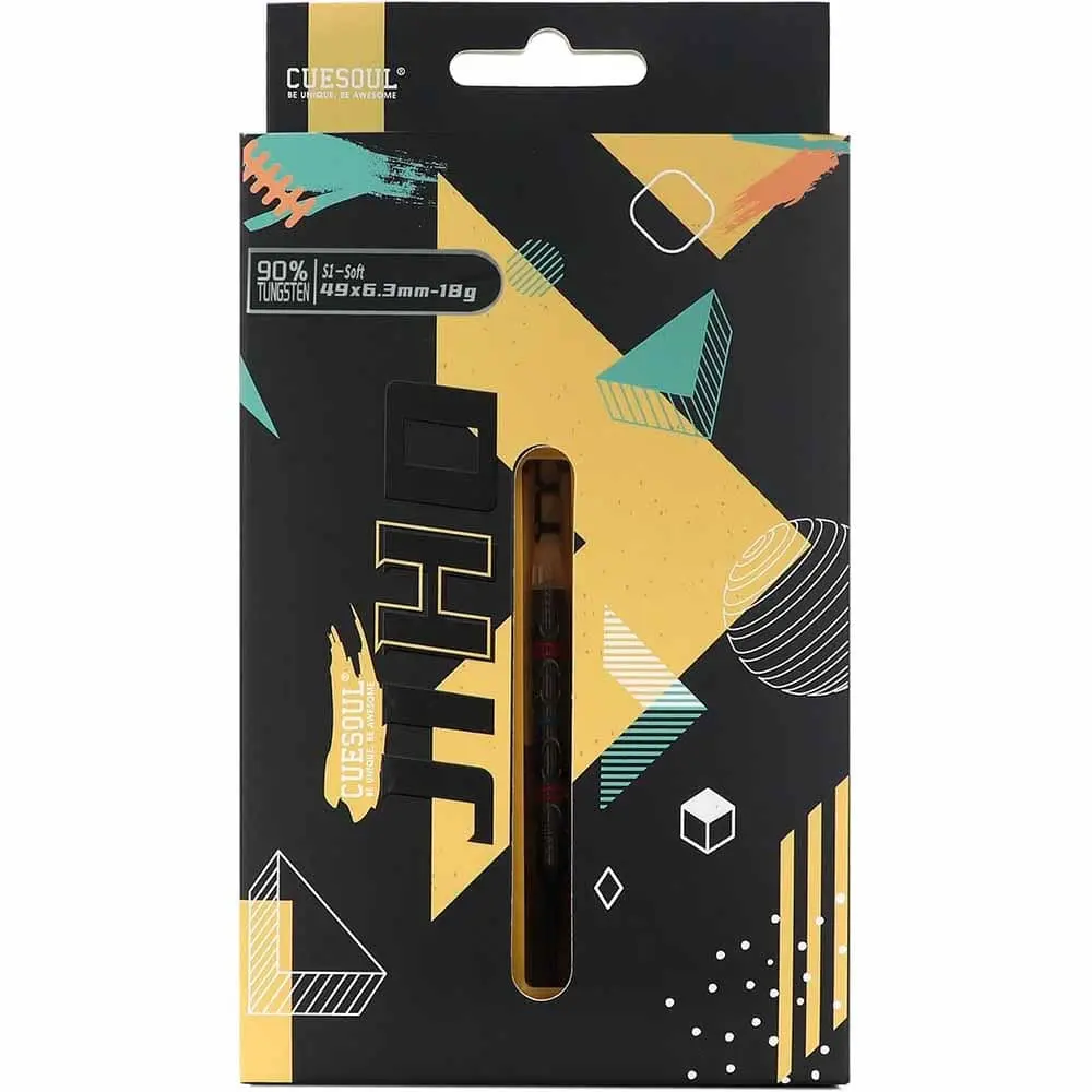 Dardos Cuesoul Jiho S1 Soft tip 90% Tungsteno 18g Profesionales vista 3