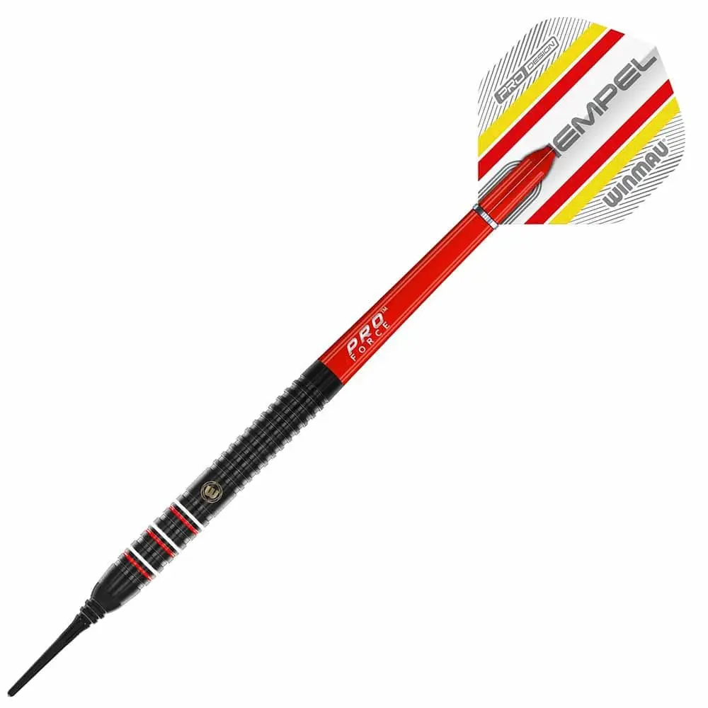 Dardos Winmau Florian Hempel 20 85% Tungsteno 20g Alto Rendimiento vista 6