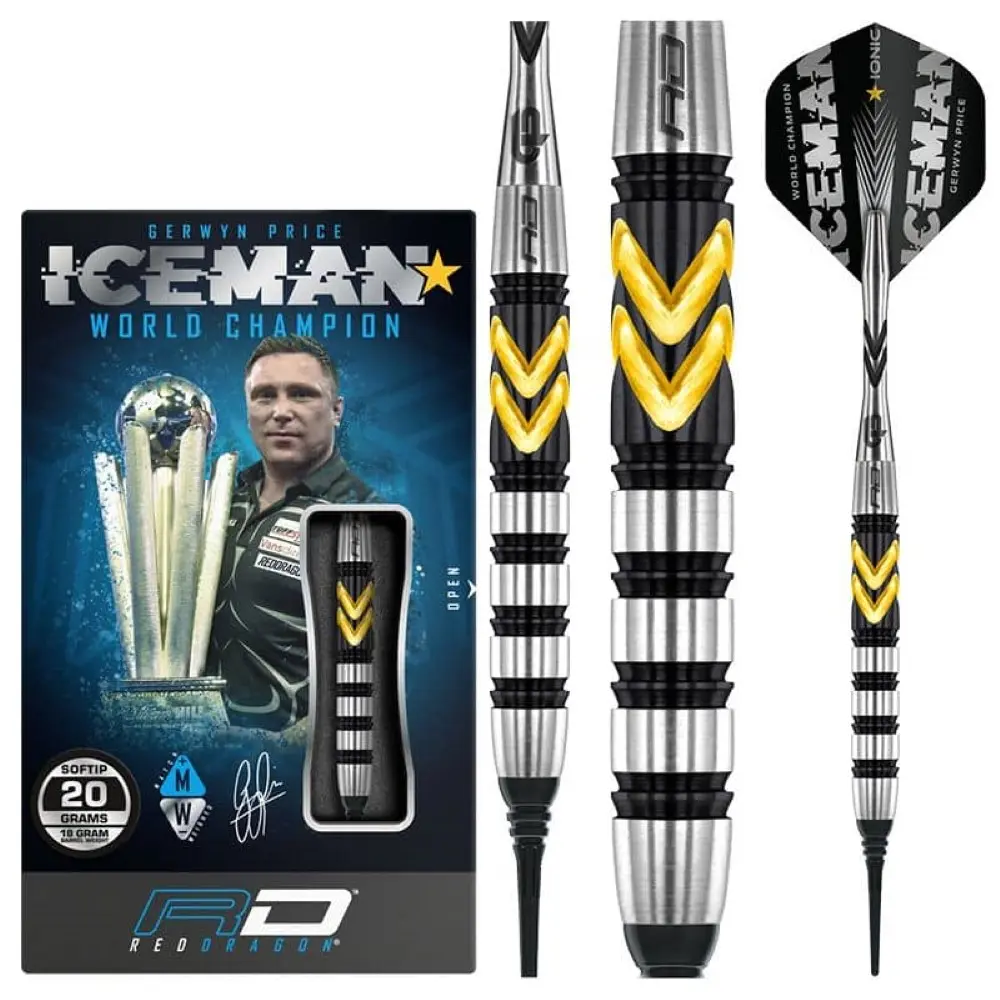 Dardos Red Dragon Gerwyn Price Thunder Special Edition 90% Tungsteno 20g Profesionales vista 3