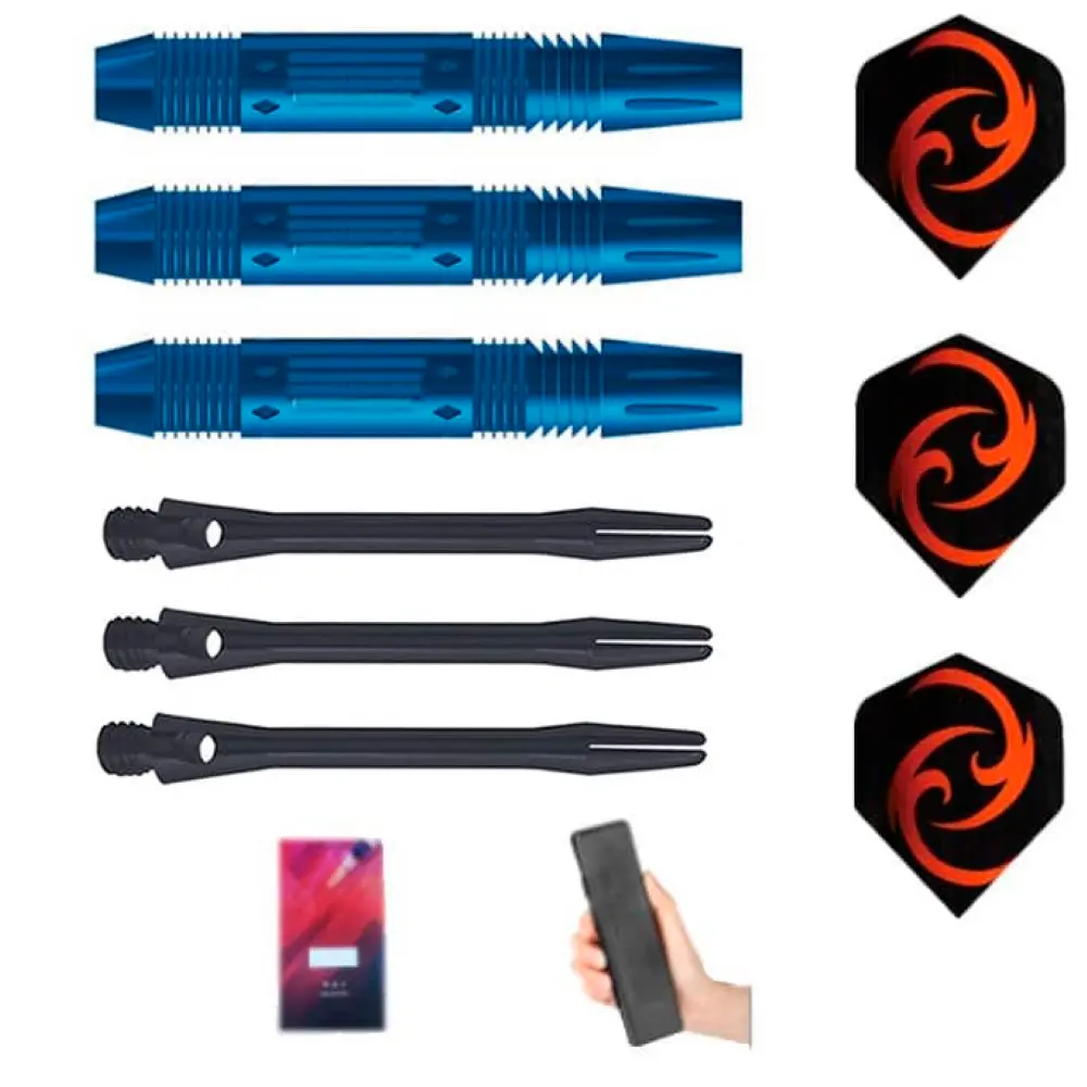 Juego Dardos Gildarts Bluish 90% Tungsteno 18g Profesionales