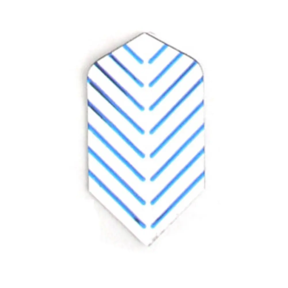 Plumas Amerithon Slim Blanca rayas azules3317