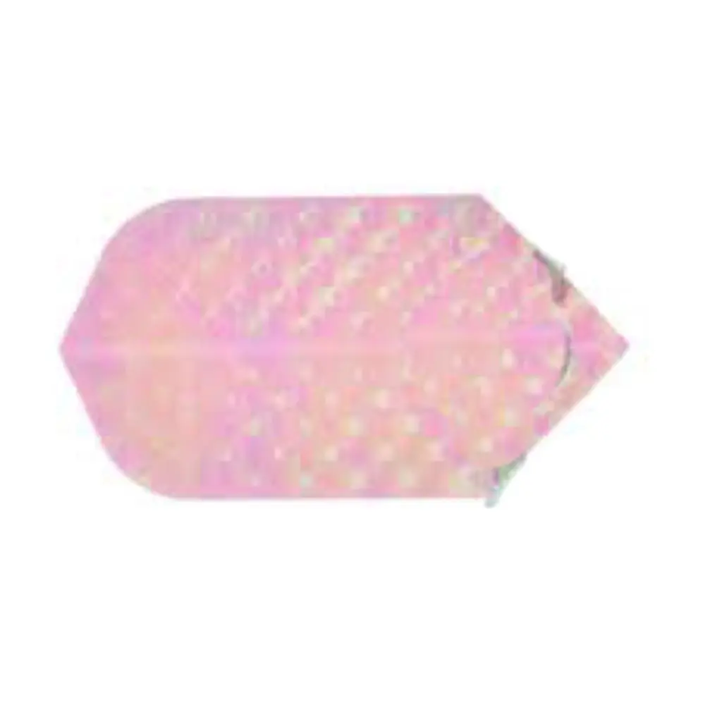 Plumas Iridescent Embossed Slim Blanca vista 3