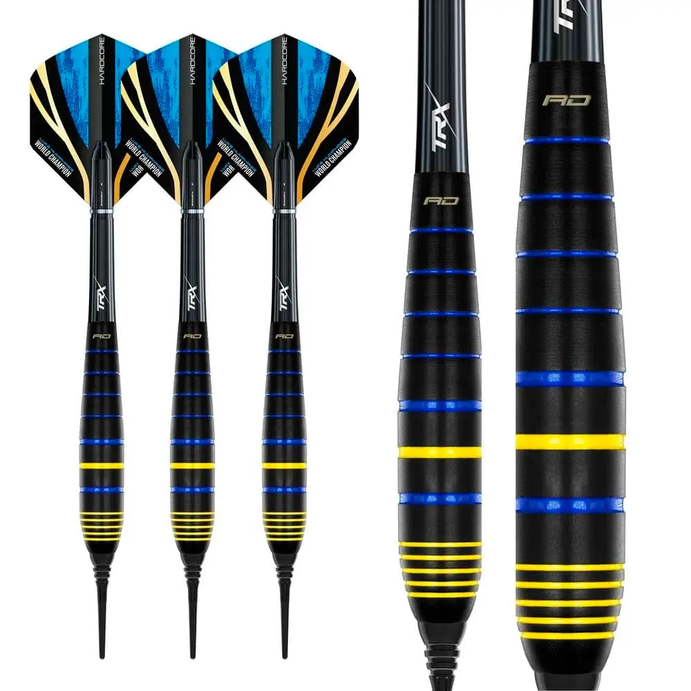 Dardos Red Dragon Luke Humphries World Champion Punta de Plástico Latón 20g Iniciación vista 4