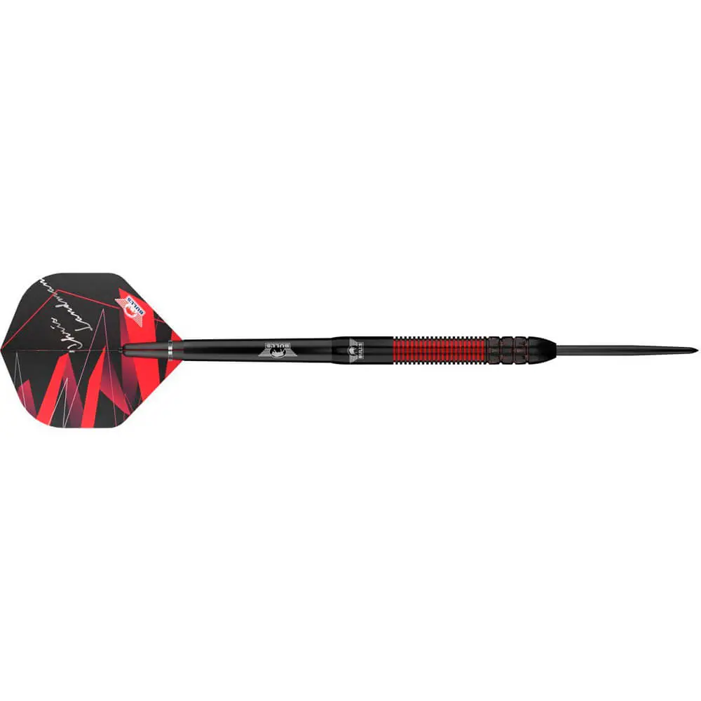 Dardos Bulls Darts Chris Landman E2 Steeltip 90% Tungsteno 21g Profesionales