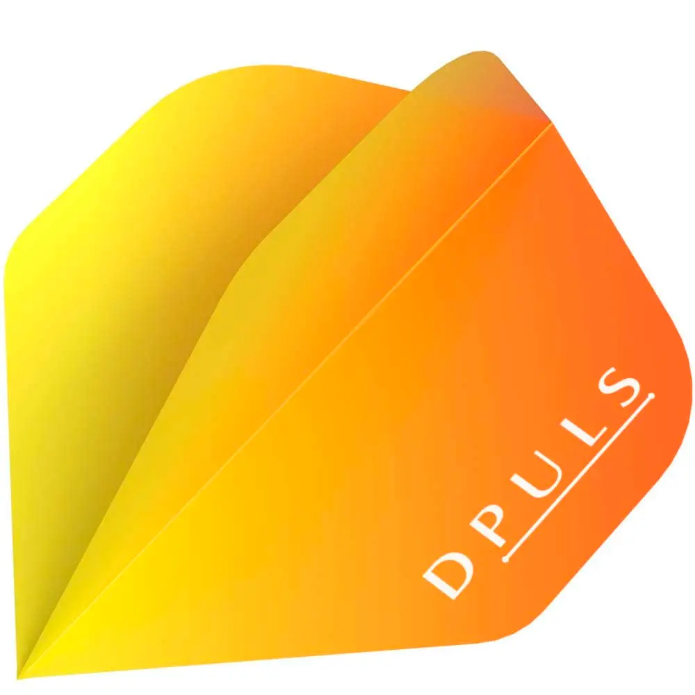 Plumas Bulls Darts DE Dpuls Standard Amarillo y Naranjad43011 vista 2
