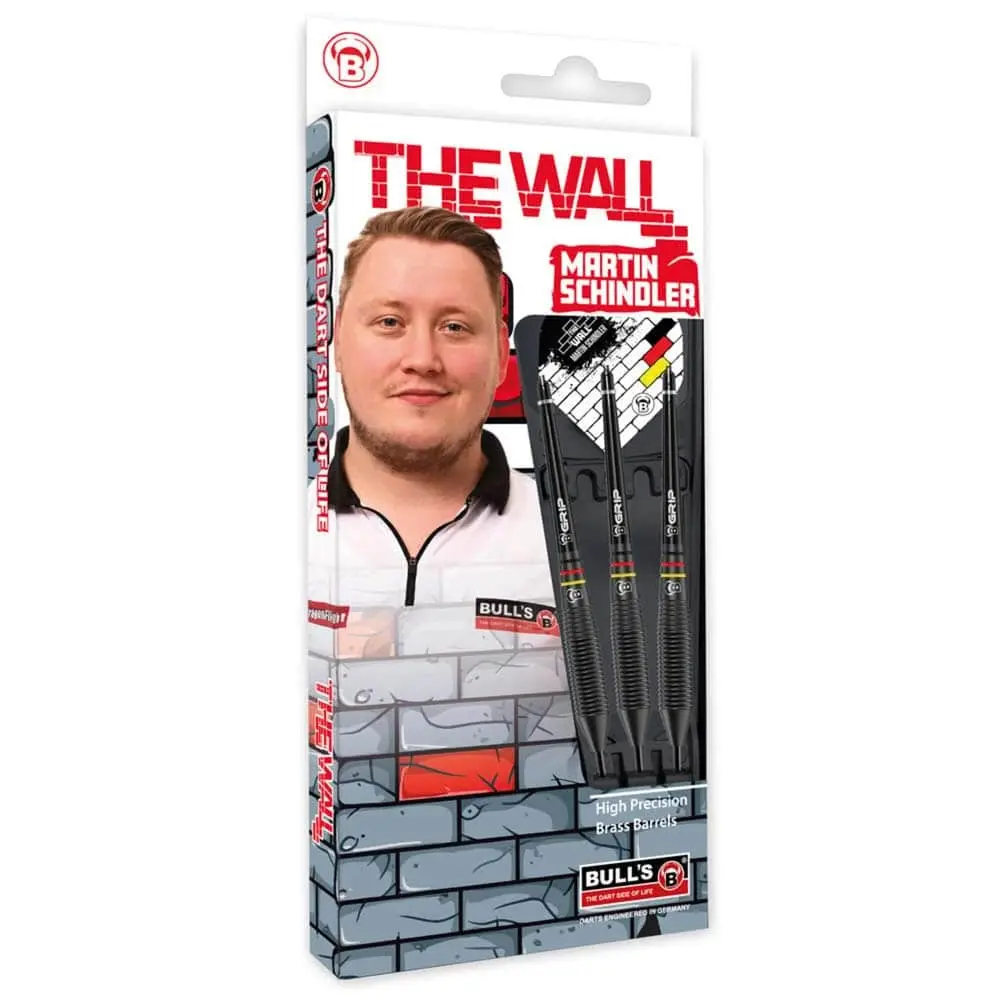 Dardos Bulls Darts DE Martin Schindler Latón Negro 23gr12713 vista 4