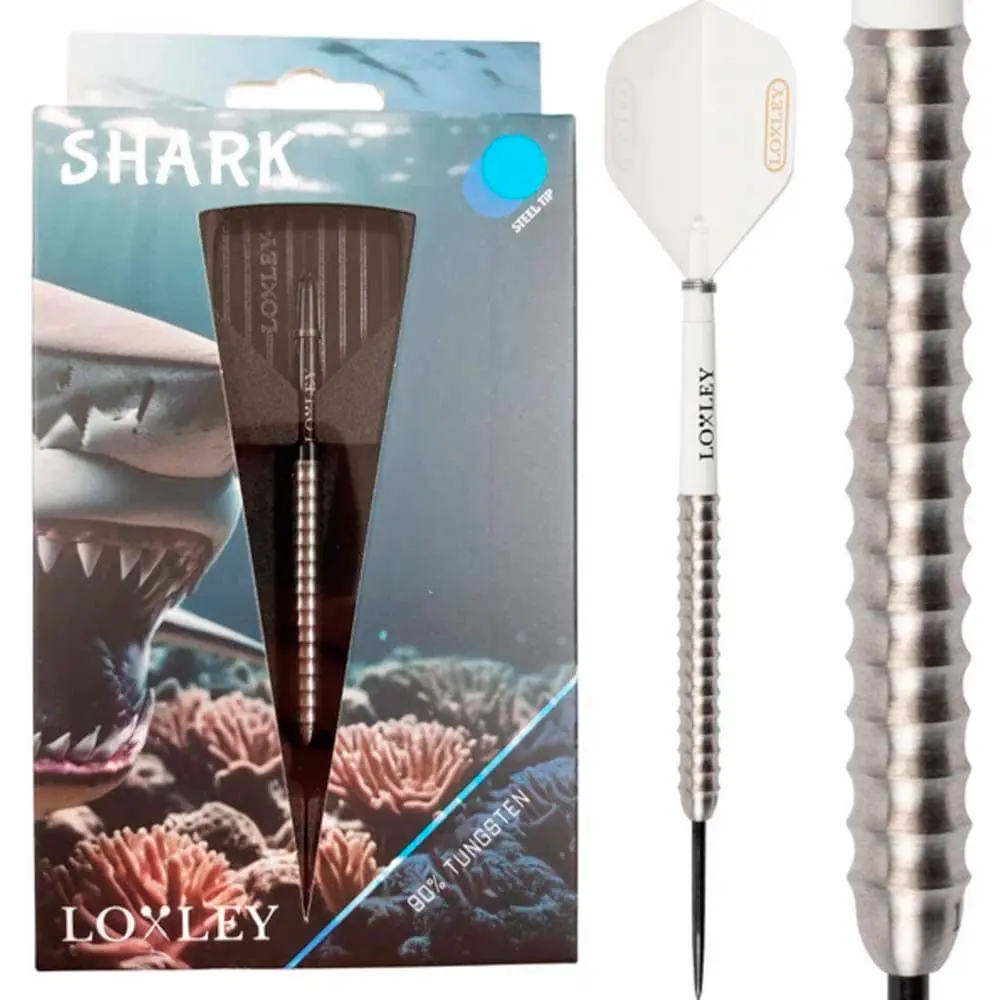 Dardos Loxley Darts Shark 90% 25g Punta Acero