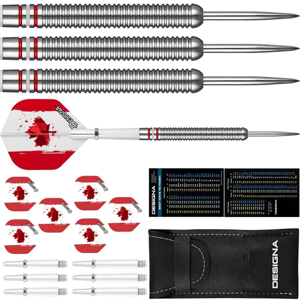 Dardos Designa Patriot X Darts Canada 90% 22gD0733 vista 2