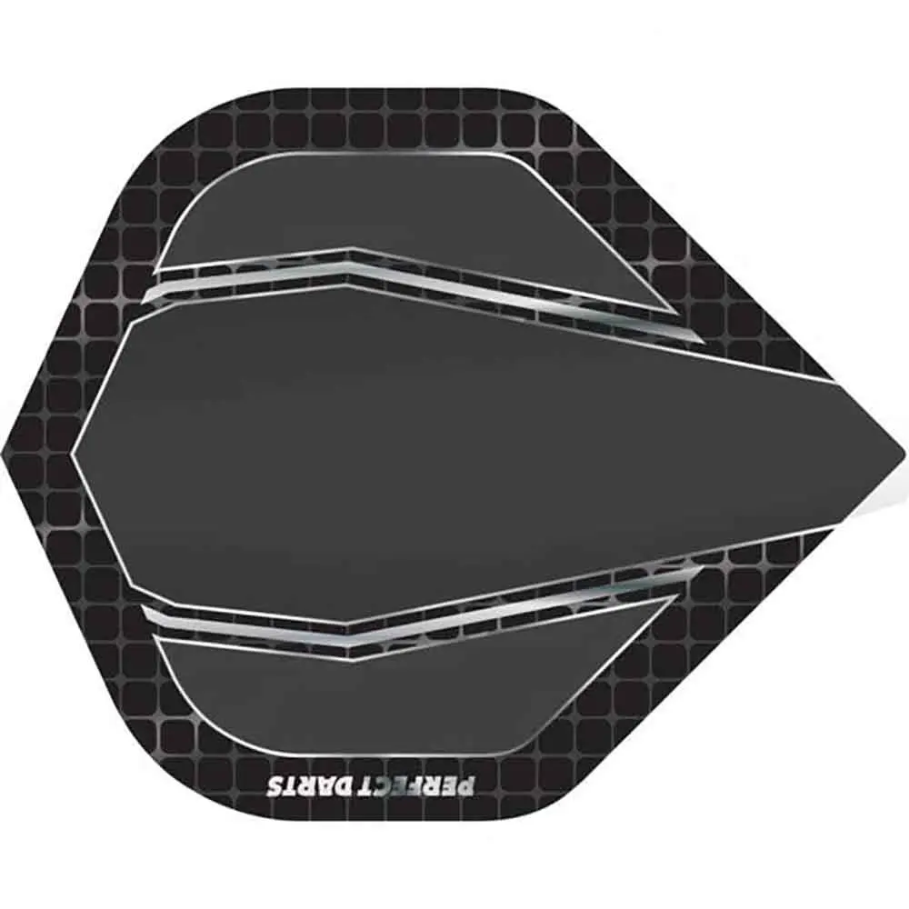Plumas Perfect Darts Terraforce No2 Std Negro HumoF3248 vista 2