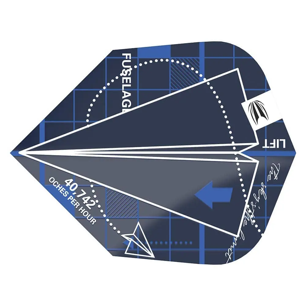 Plumas Target Blueprint Pro Ultra Ten-X Azul336130 vista 3