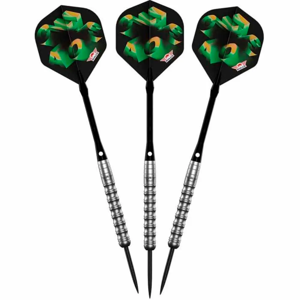 Dardos Bulls Darts Bulls Chaos Green P.Metal 90% 20g vista 3