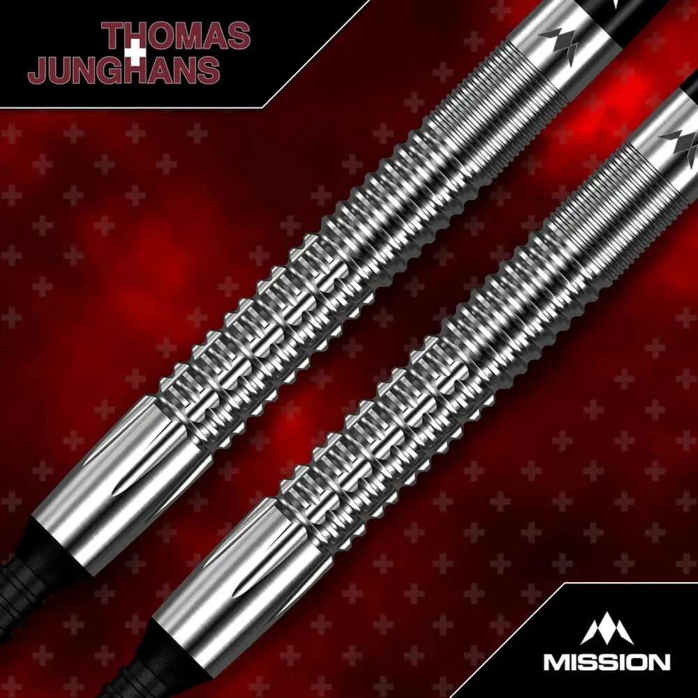Dardos Mission Thomas Junghans 90% Tungsteno 20g Profesionales vista 5