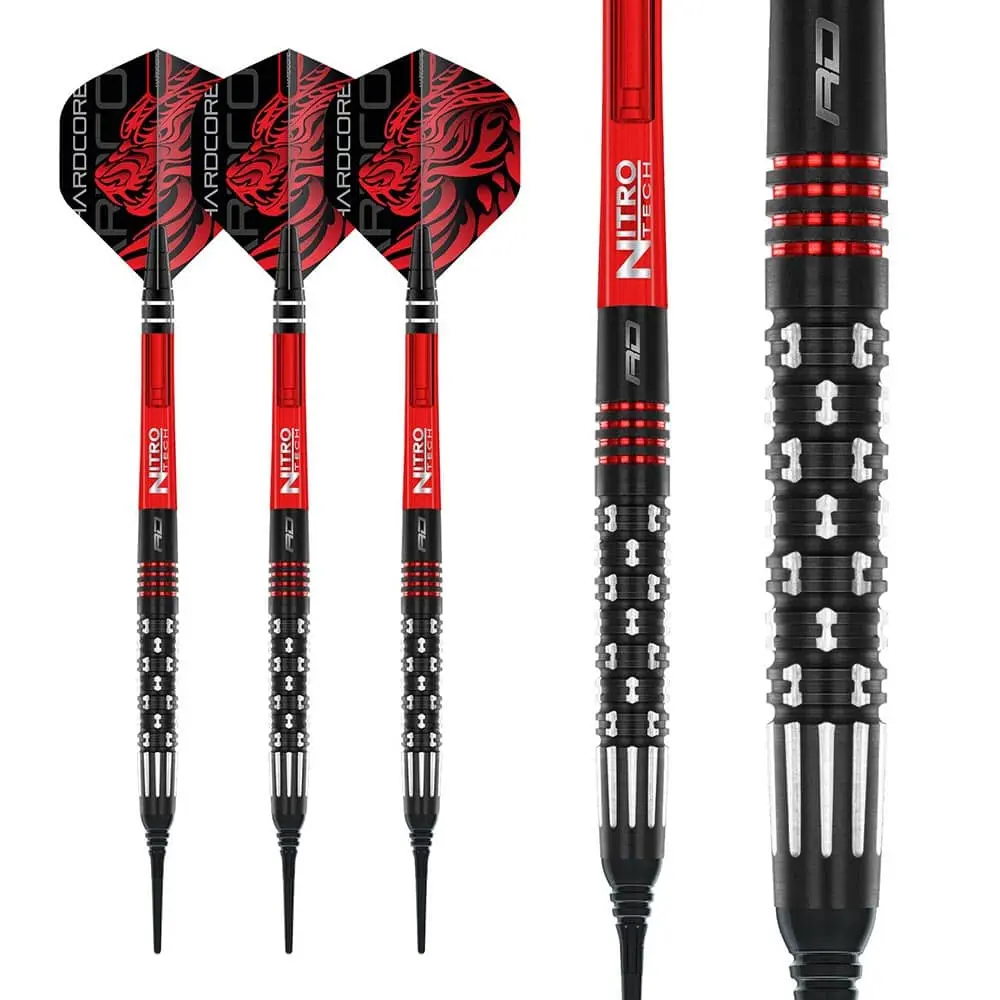Dardos Red Dragon Jonny Clayton Premier League 90% Tungsteno 20g Profesionales vista 6