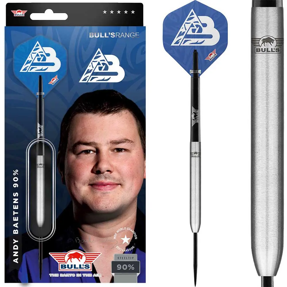 Dardos Bulls Darts Andy Baetens 90% 22g vista 4
