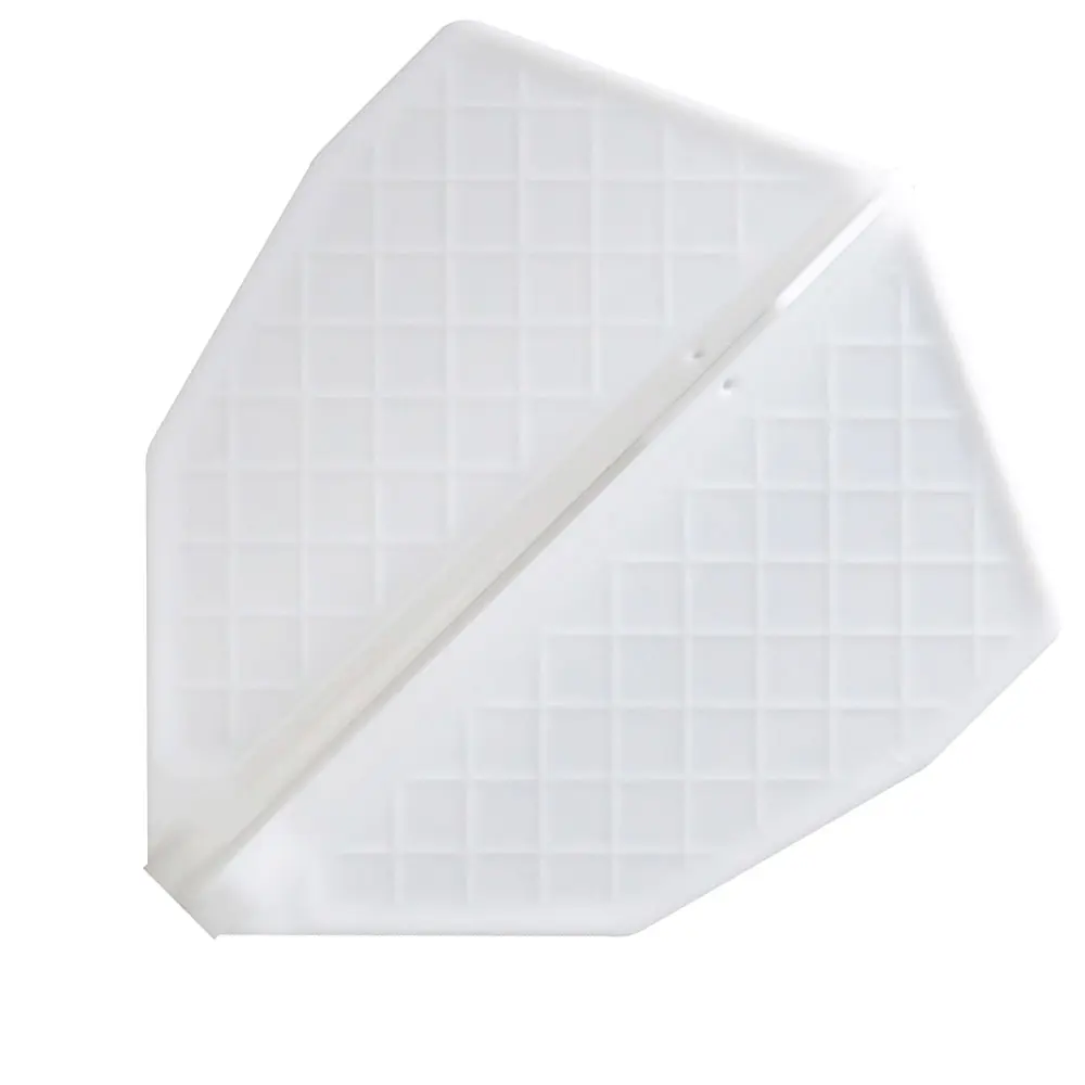 Plumas Cosmo Darts Flights Flight Pro S-5 White vista 3