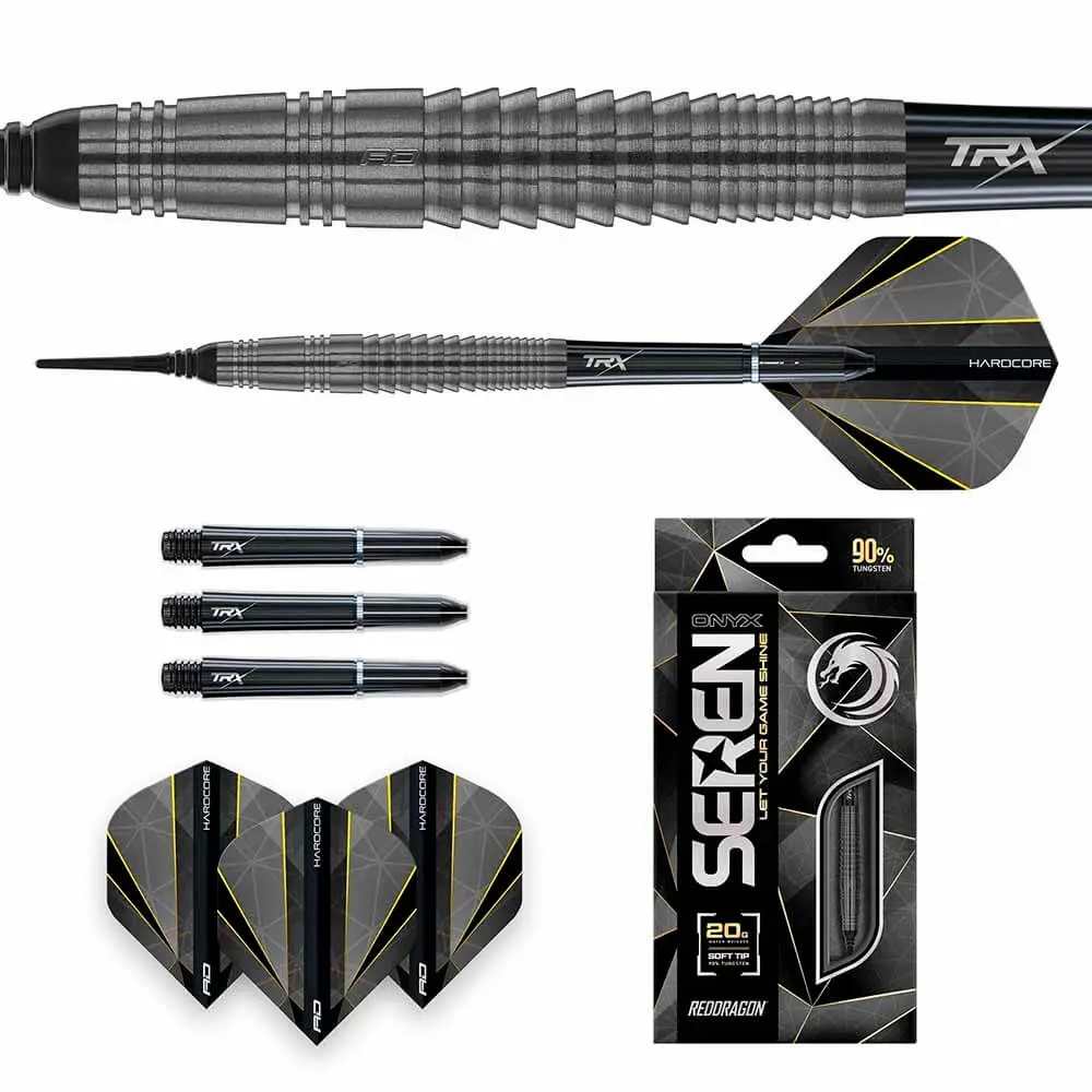 Dardos Red Dragon Seren Onyx 4 90% Tungsteno 20g Profesionales vista 4