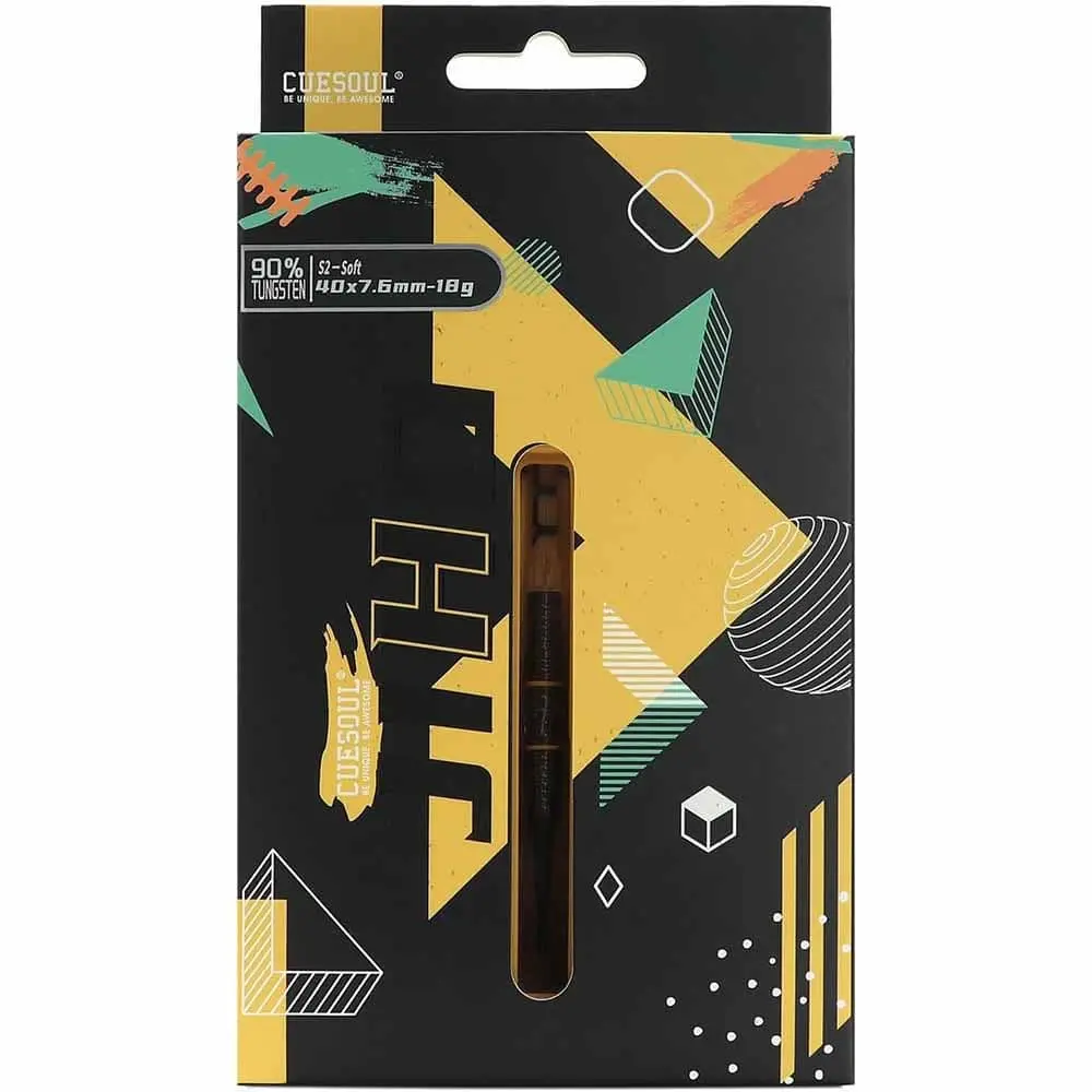 Dardos Cuesoul Jiho S2 Soft tip 90% Tungsteno 18g Profesionales vista 4