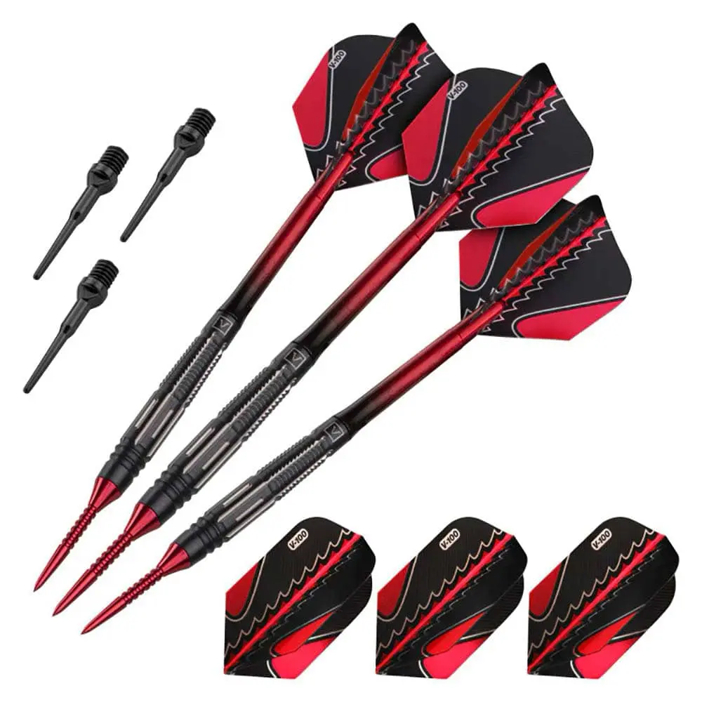 Dardos Viper Darts Viper Black Flux 21--20 90% Tungsteno Profesionales