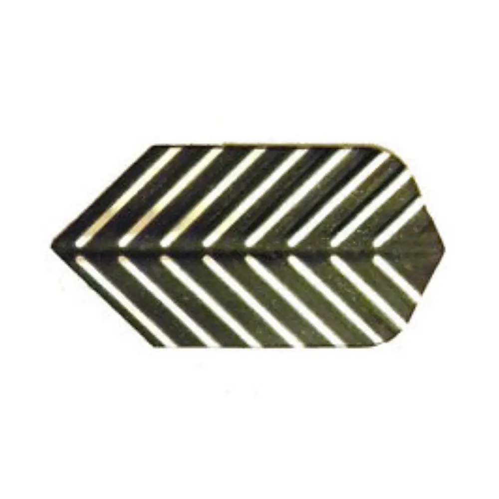 Plumas Amerithon Slim ribtex negro rallas platas3290 vista 2