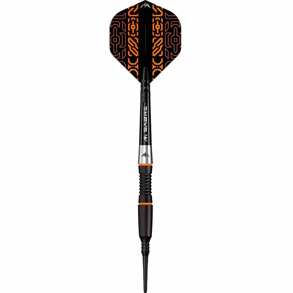Dardos Mission Horizon Black PVD & Orange P.Plastico 90% Tungsteno 18g Profesionales vista 2