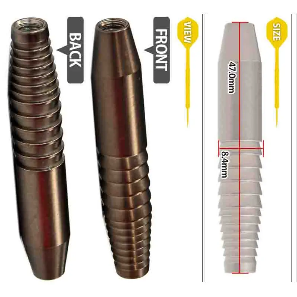 Dardos Dynasty Darts Rock Latón 15.2g Iniciación vista 3