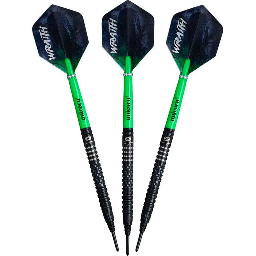 Dardos Unicorn Wraith Cameron Menzies 90% Tungsteno 20g Profesionales vista 3