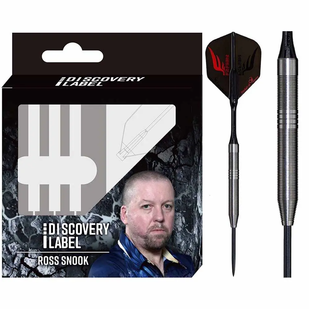 Dardos Cosmo Darts Discovery Label Ross Snook Steel 90% 23g vista 5