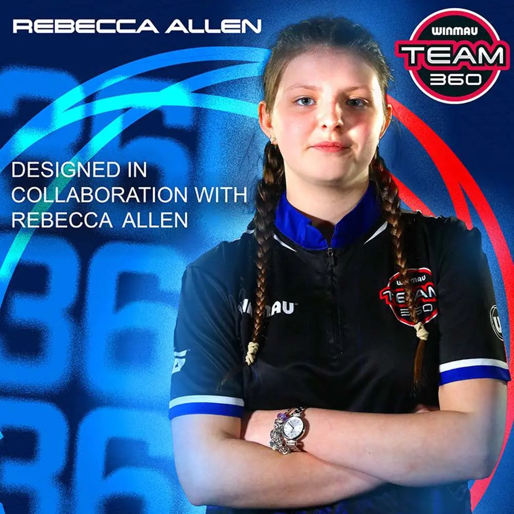 Dardos Winmau Team 360 Rebecca Allen P.Metal 90% 24gr1539.24 vista 4