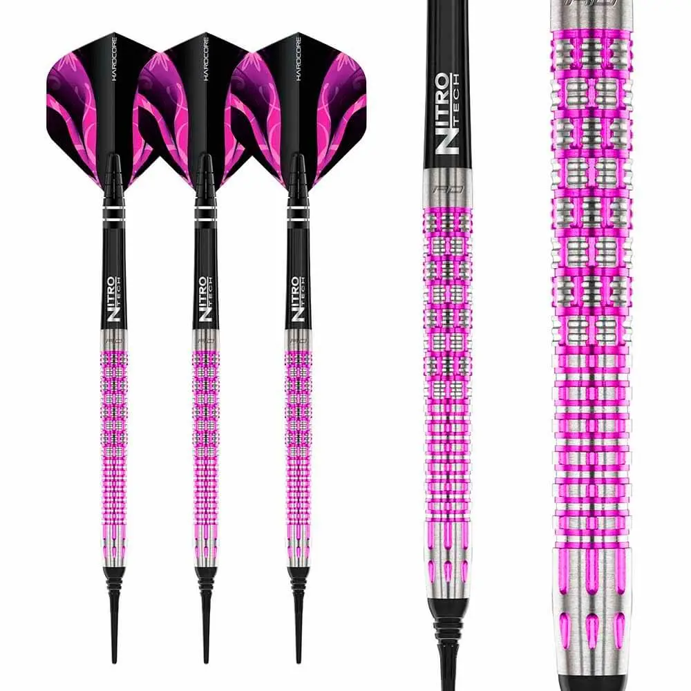 Dardos Red Dragon Tyrian Purple 90% Tungsteno 22g Profesionales vista 4