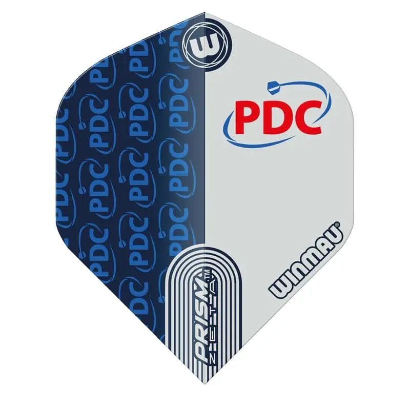 Plumas Winmau Darts Standard Prism Zeta Blue Grey6915.321