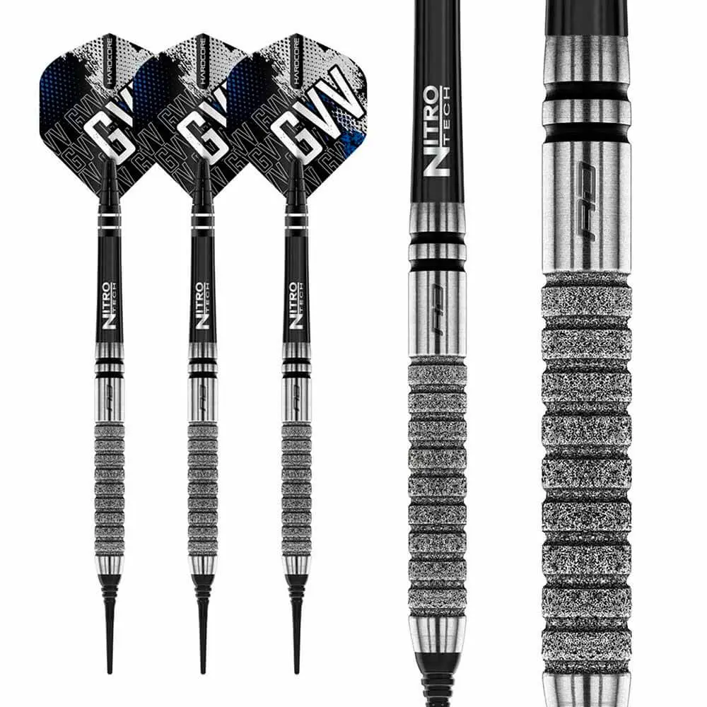 Dardos Red Dragon Gian van Veen Tour Edition 90% Tungsteno 20g Profesionales vista 5