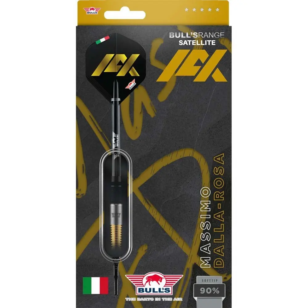 Dardos Bulls DE Massimo Dalla-Rosa 90% Tungsteno 20g Profesionales vista 5