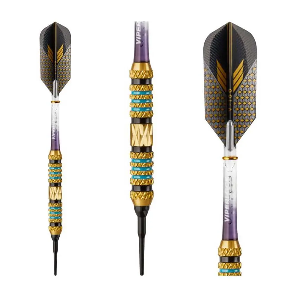 Dardos Viper Darts Wizard Blue/Black 20--18 Latón Iniciación vista 6