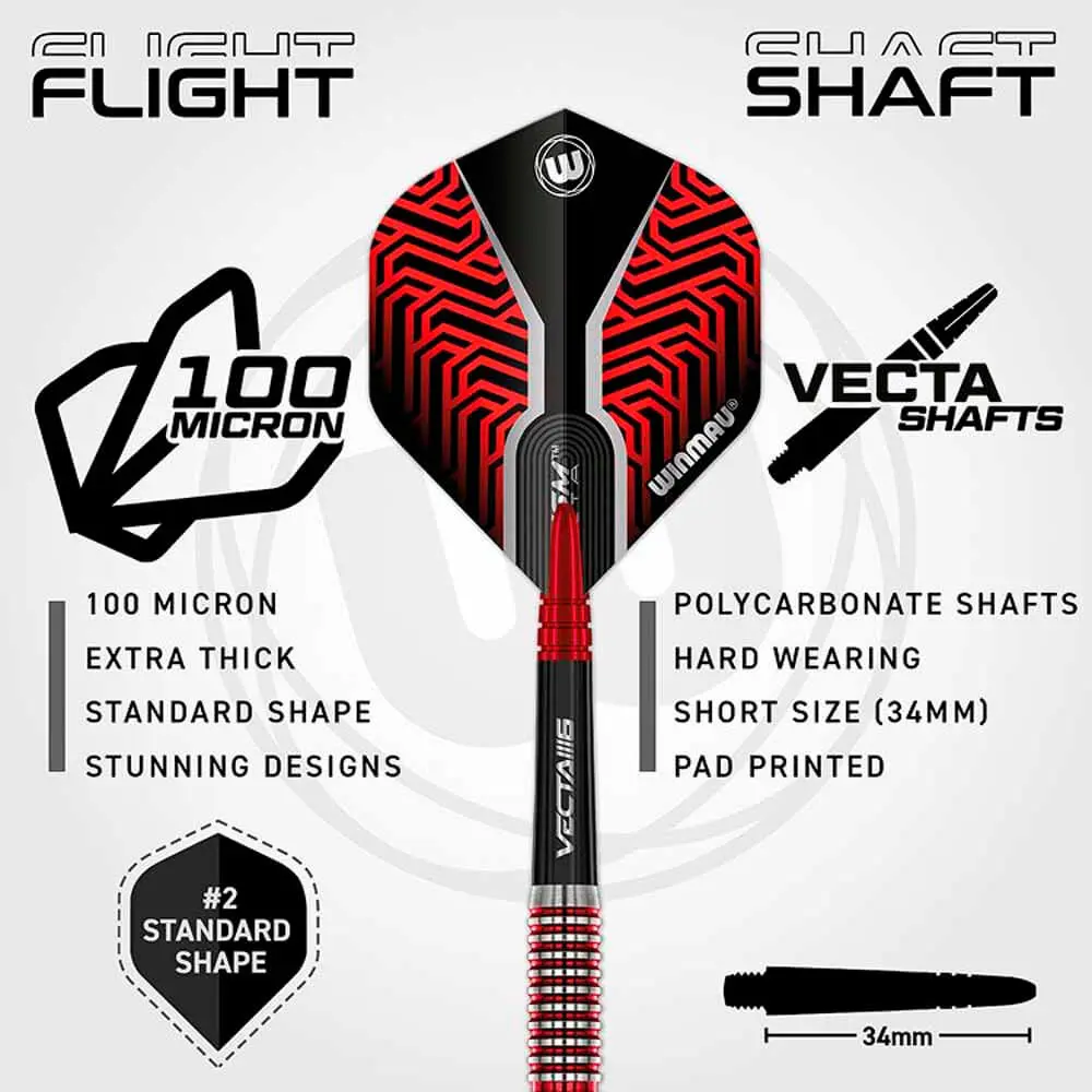 Dardos Winmau Jack Johnson P.Metal 90% 24gr1541.24 vista 4
