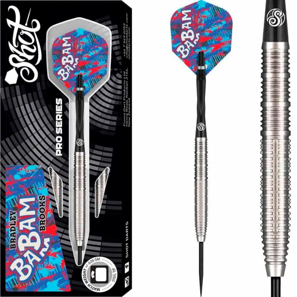 Dardos Shot Bradley Brooks G2 P.Metal 90% 23grSH-BBST2-23 vista 4