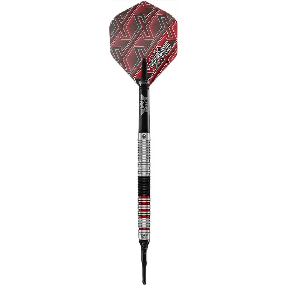 Dardos Bulls Darts Max Hopp 3.0 ST 90% Tungsteno 22g Profesionales vista 2