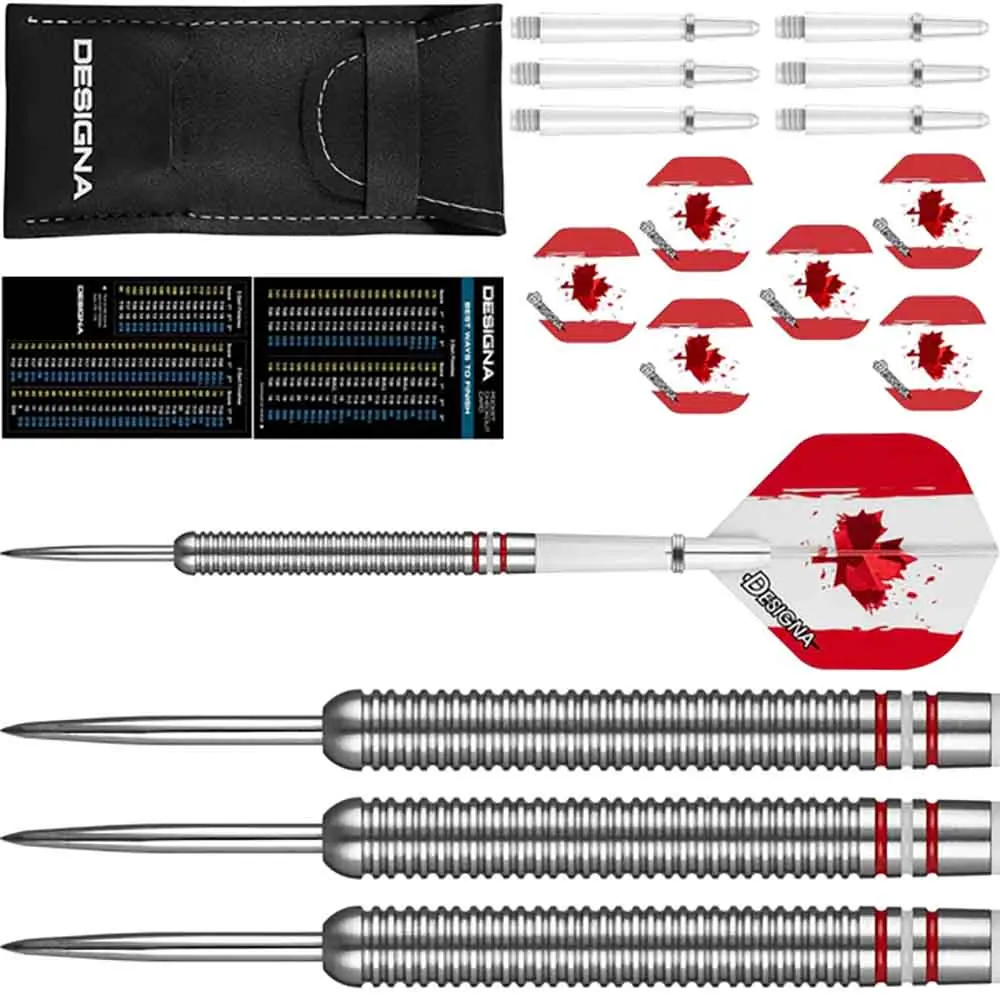 Dardos Designa Patriot X Darts Canada 90% 24gD0734 vista 3