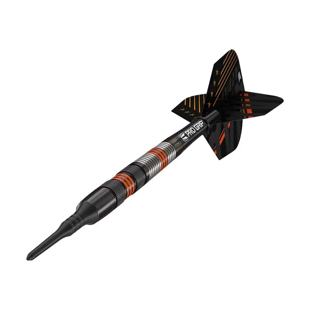Dardos Target Raymond Van Barneveld RVB Black Edition 80% Tungsteno 18g Alto Rendimiento vista 2