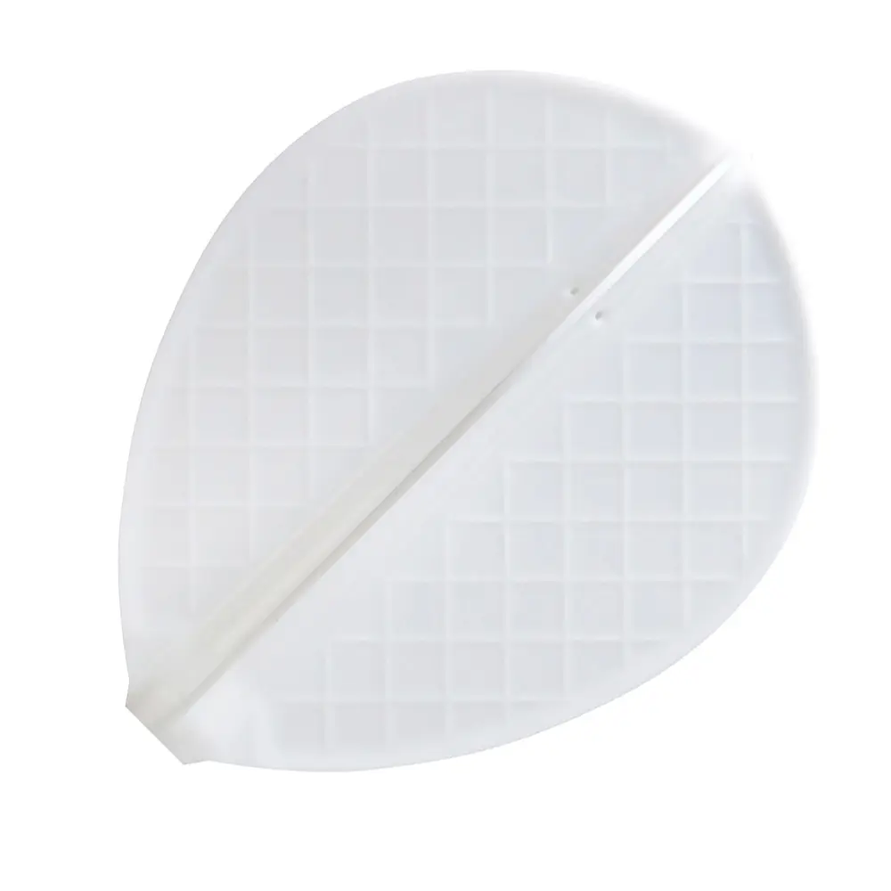 Plumas Cosmo Darts Flights Flight Pro D-4 White vista 2
