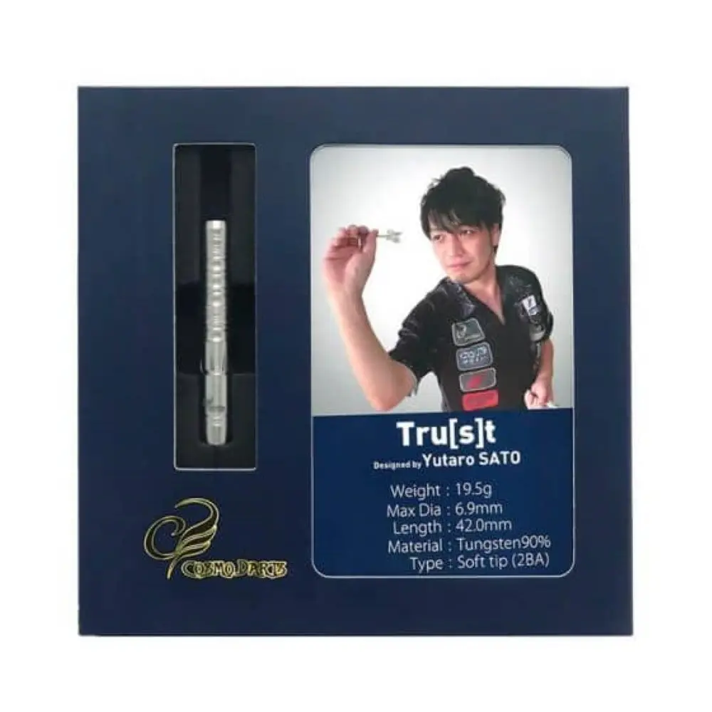Dardos Cosmo Darts Trust Yutaro Sato 2ba 90% Tungsteno 19.5g Profesionales vista 3