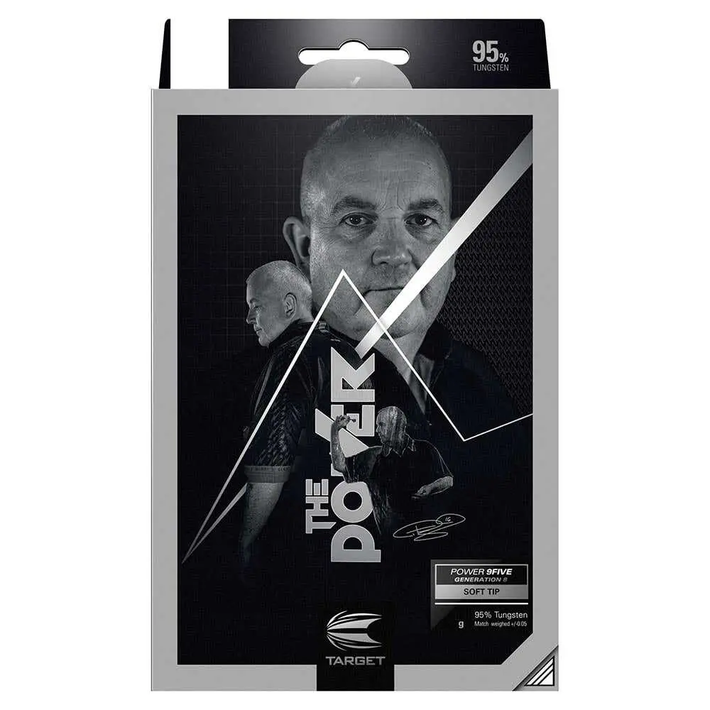Dardos Target Power 9Five Gen 8 95% Tungsteno 20g Profesionales vista 3